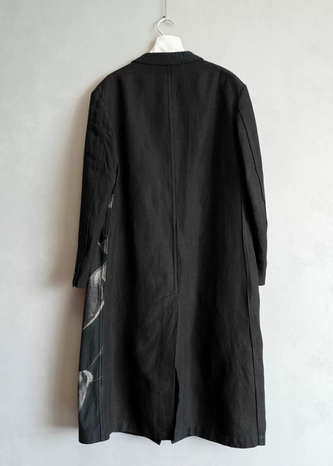 Yohji Yamamoto Yohji Yamamoto Linen Pattern Coat 23SS Size US M / EU 48-50 / 2 - 7 Thumbnail