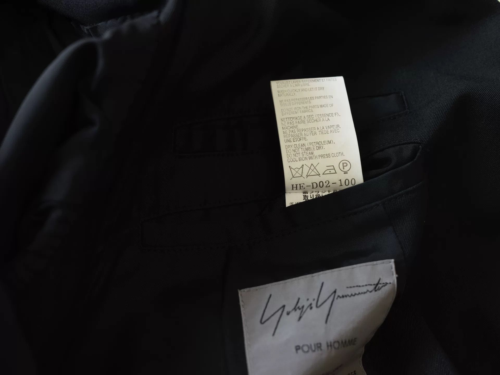 Yohji Yamamoto yohji yamamoto double-breasted coat Size US S / EU 44-46 / 1 - 8 Thumbnail