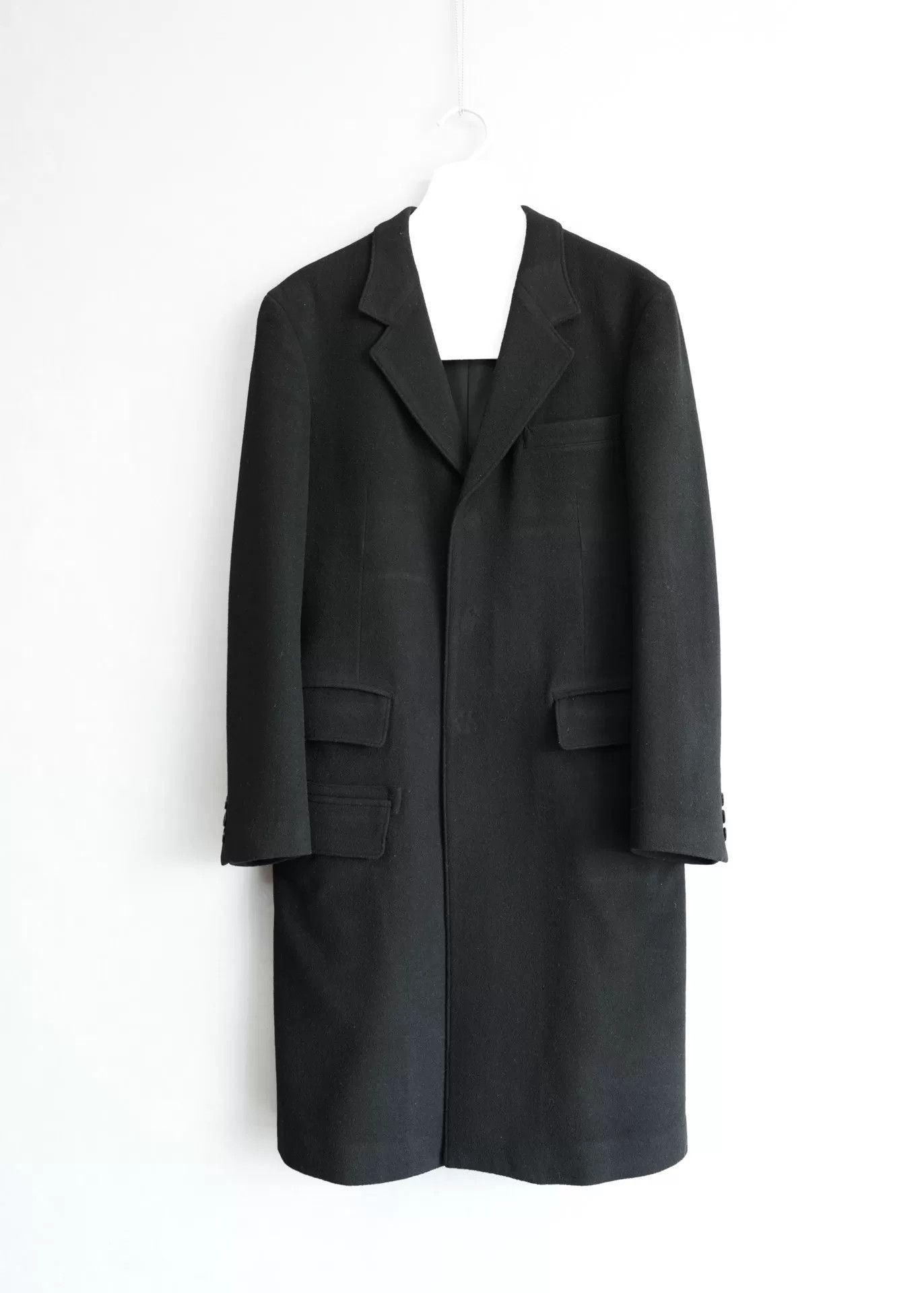 Yohji Yamamoto yohji yamamoto cashmere coat with snap buttons Size US S / EU 44-46 / 1 - 2 Thumbnail