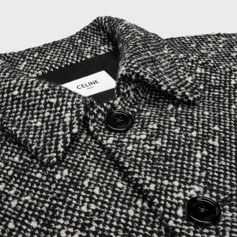 Celine camden mac coat in wool tweed Size US XS / EU 42 / 0 - 3 Thumbnail