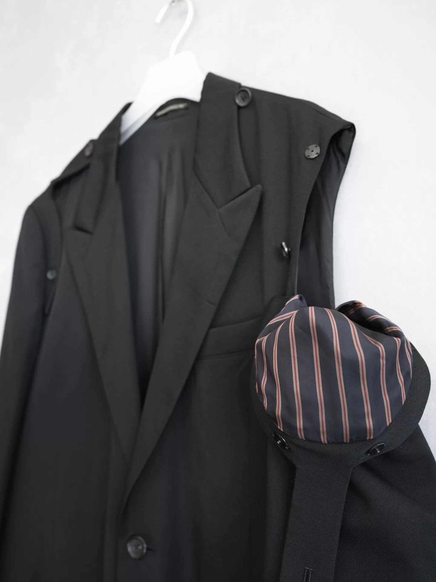 Yohji Yamamoto yohji yamamoto shoulder epaulet tailcoat Size US M / EU 48-50 / 2 - 7 Thumbnail