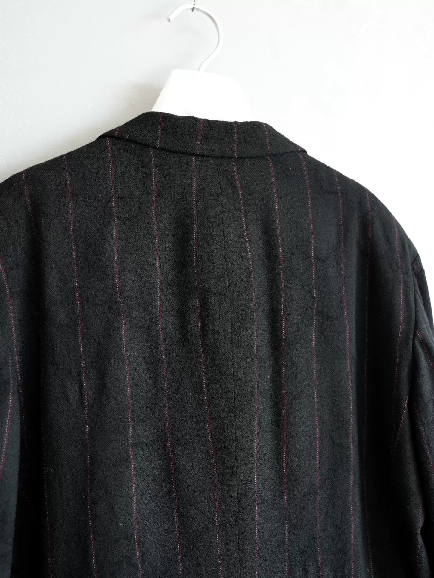 Yohji Yamamoto yohji yamamoto double-breasted stripe jacket Size US L / EU 52-54 / 3 - 7 Thumbnail