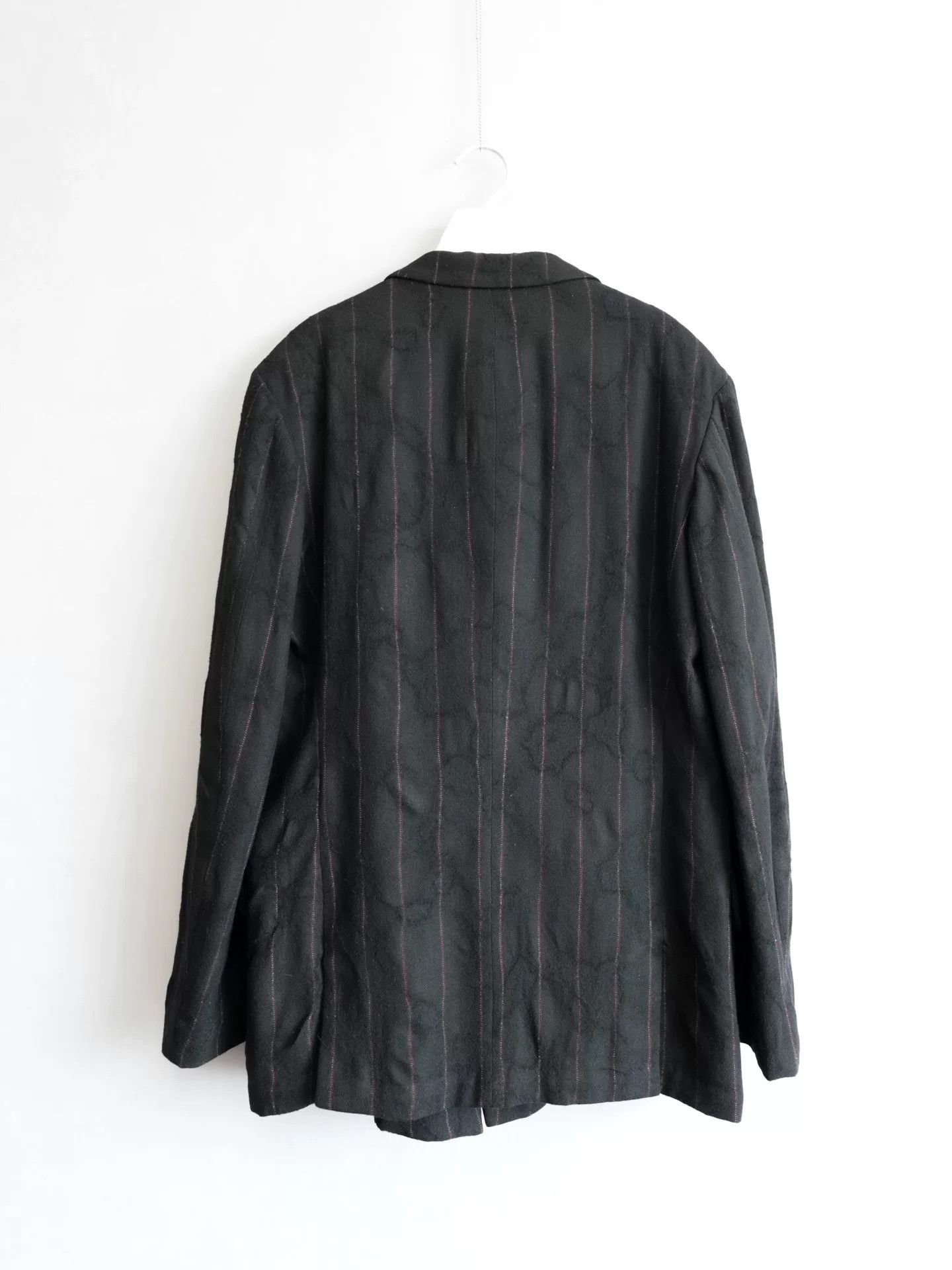Yohji Yamamoto yohji yamamoto double-breasted stripe jacket Size US L / EU 52-54 / 3 - 3 Thumbnail