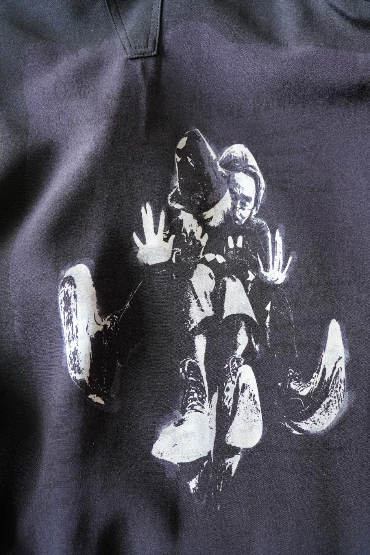 Yohji Yamamoto Yohji Yamamoto Printed Silk Jacket Size M / US 6-8 / IT 42-44 - 3 Thumbnail