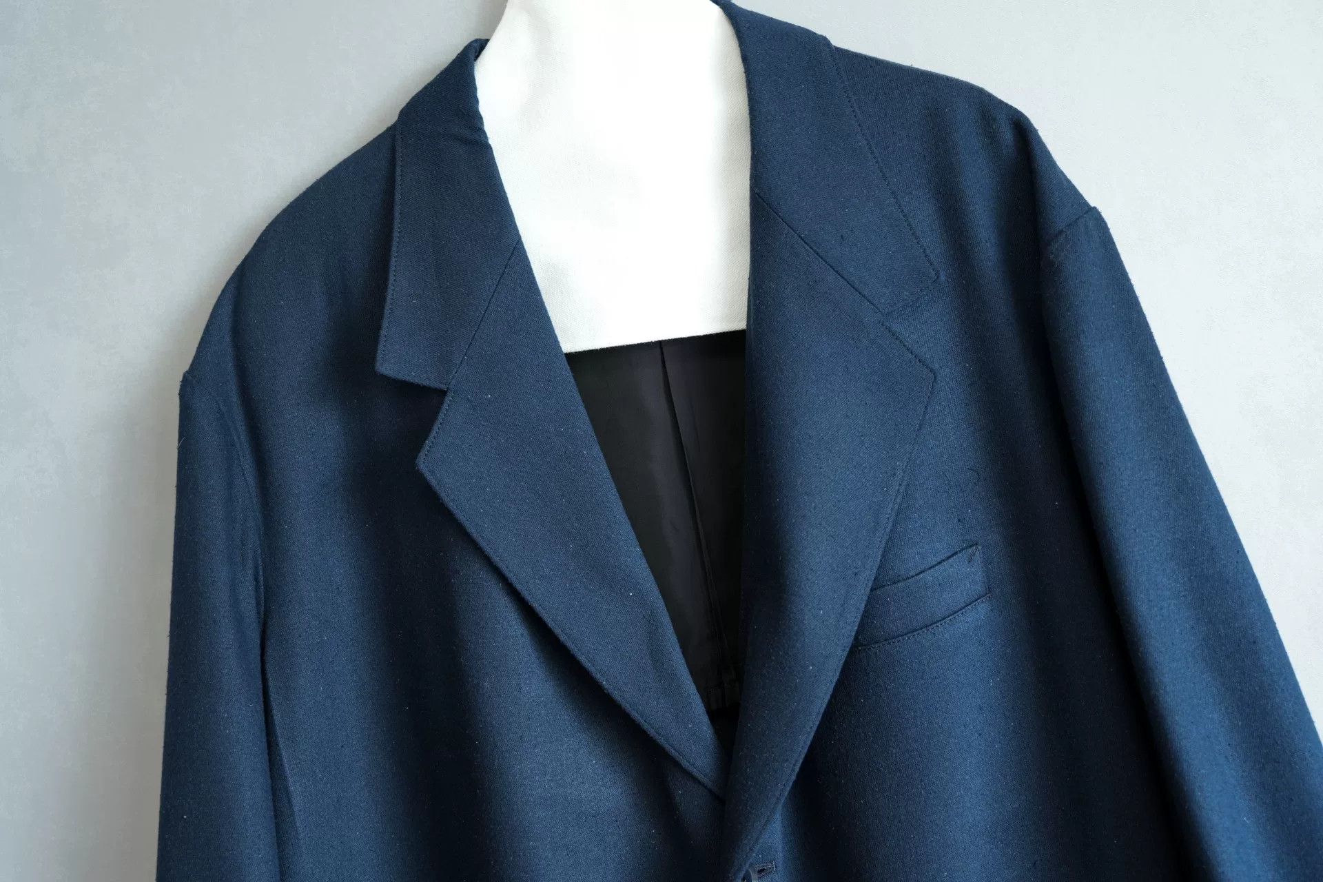 Yohji Yamamoto Yohji Yamamoto Silk Denim Coat Size M / US 6-8 / IT 42-44 - 5 Thumbnail