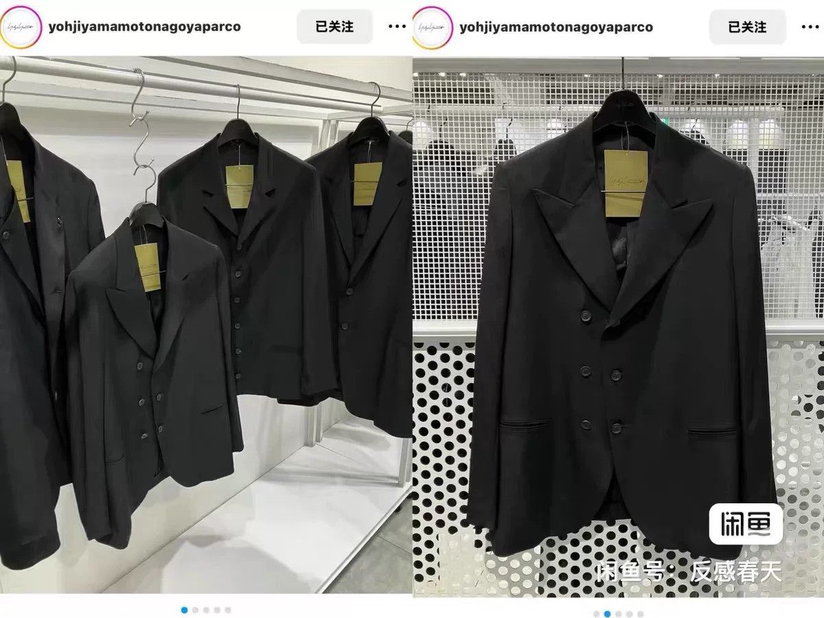 Yohji Yamamoto yohji yamamoto double-breasted acetate coat Size S / US 4 / IT 40 - 4 Thumbnail