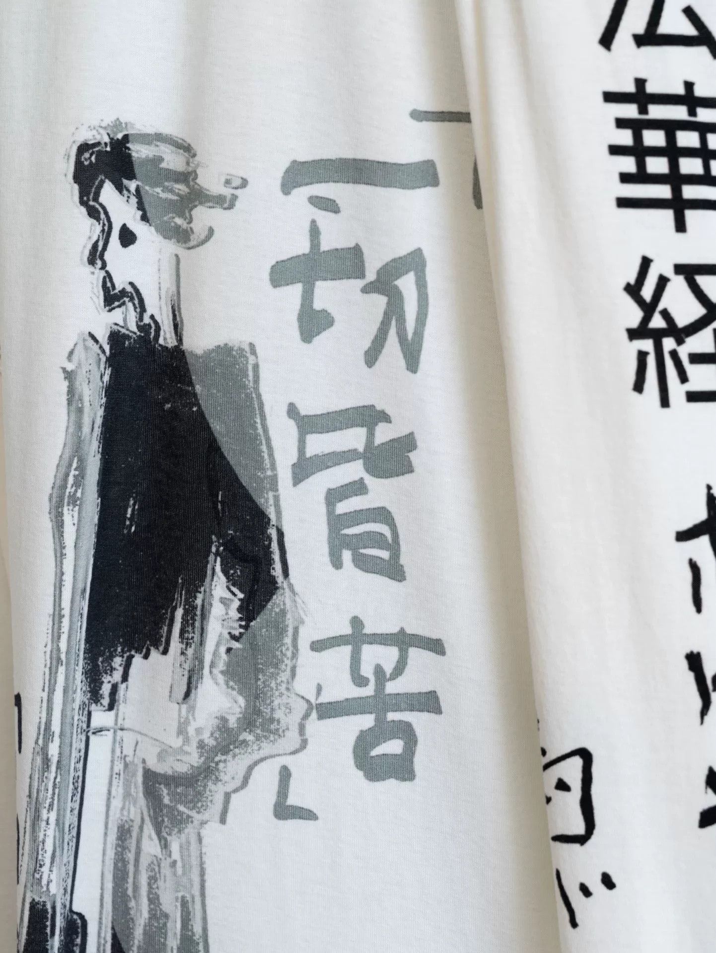 Yohji Yamamoto yohji yamamoto white shirt jacket with print Size M / US 6-8 / IT 42-44 - 6 Thumbnail
