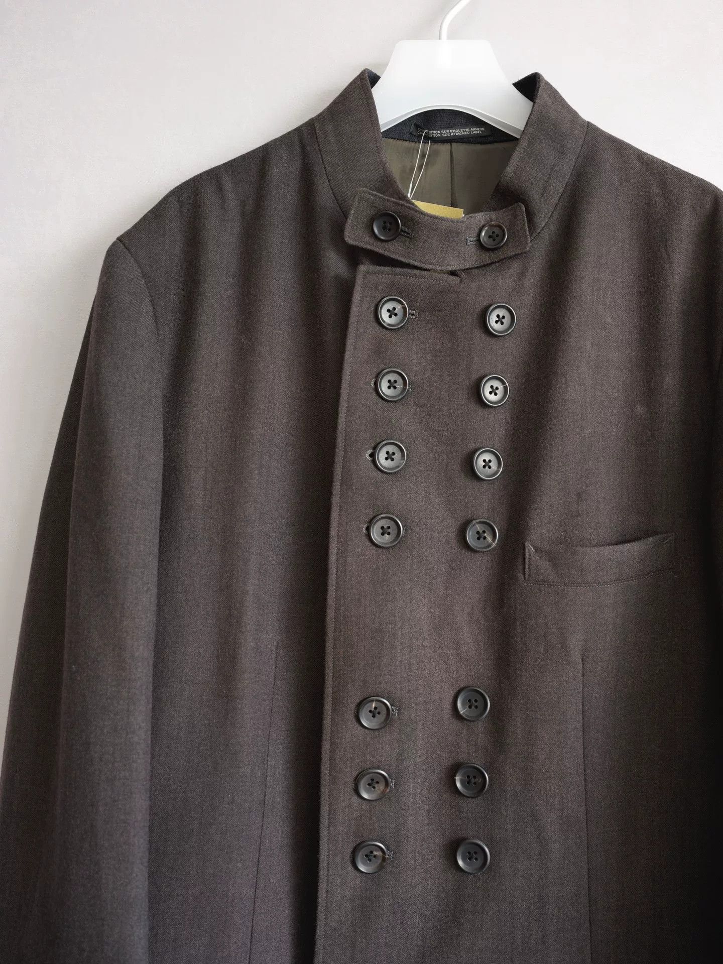 Yohji Yamamoto Yohji Yamamoto Napoleon Portrait Coat Size S / US 4 / IT 40 - 5 Thumbnail