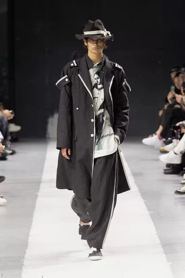 Yohji Yamamoto yohji yamamoto shoulder epaulet linen coat Size US S / EU 44-46 / 1 - 2 Thumbnail