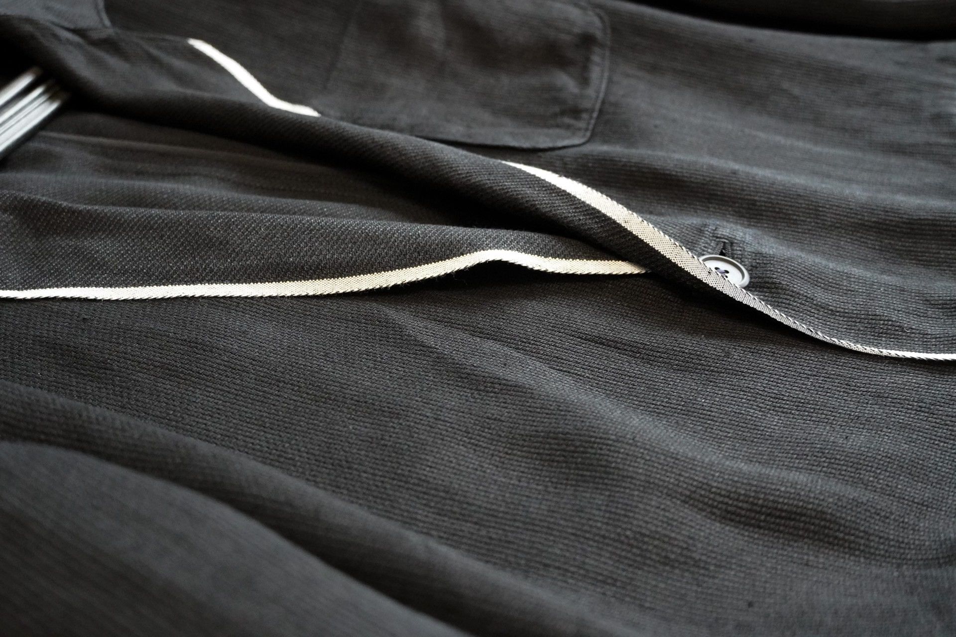 Yohji Yamamoto Yohji Yamamoto 1990SS White Trim Jacket Size US S / EU 44-46 / 1 - 6 Thumbnail