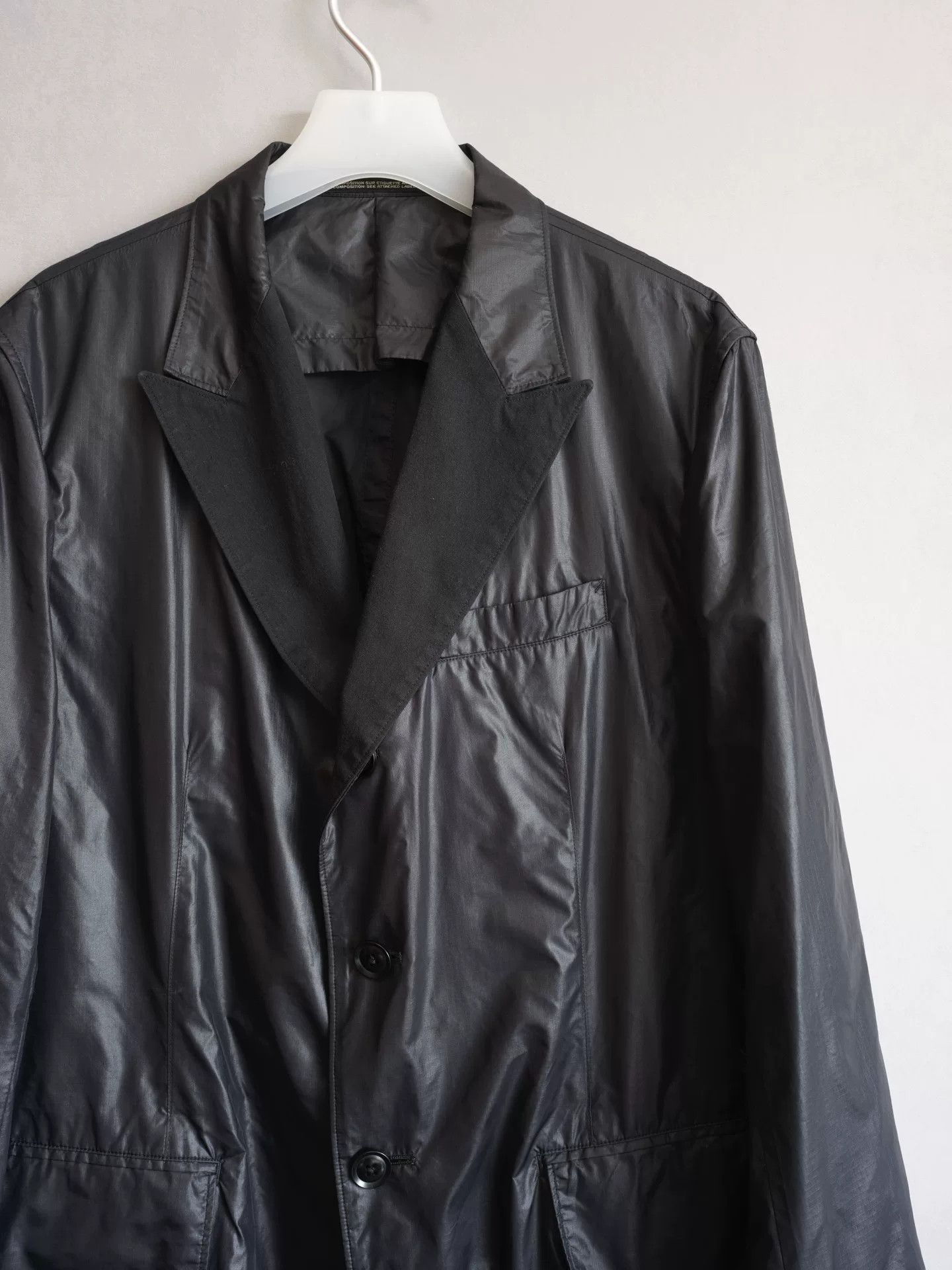 Yohji Yamamoto yohji yamamoto deconstructed nylon outerwear Size US S / EU 44-46 / 1 - 3 Thumbnail