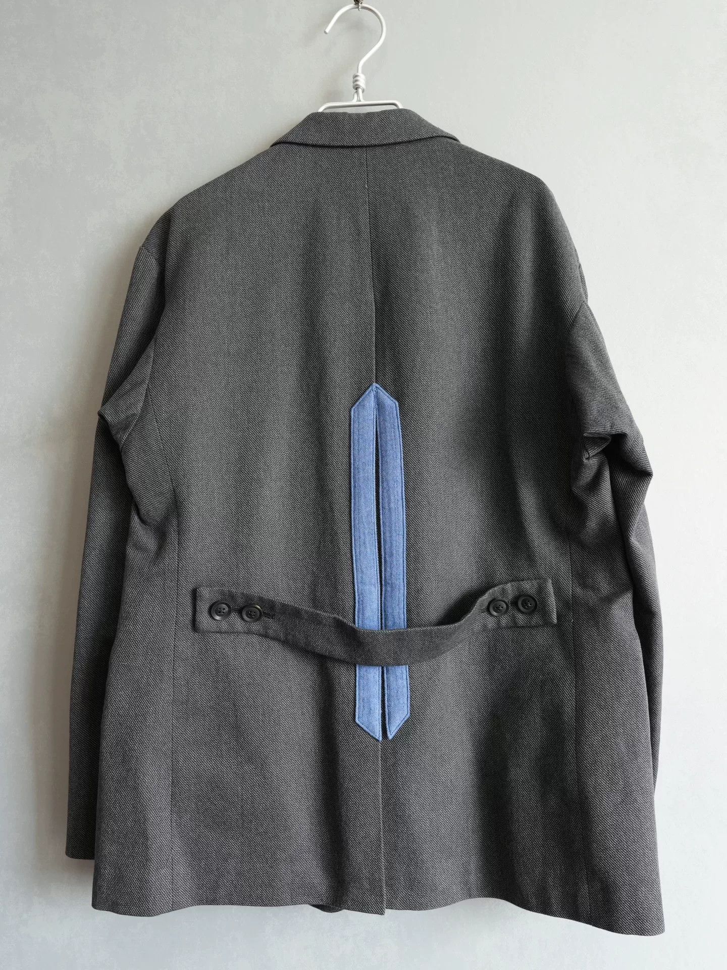 Yohji Yamamoto yohji yamamoto asymmetrical collar jacket Size US M / EU 48-50 / 2 - 5 Thumbnail