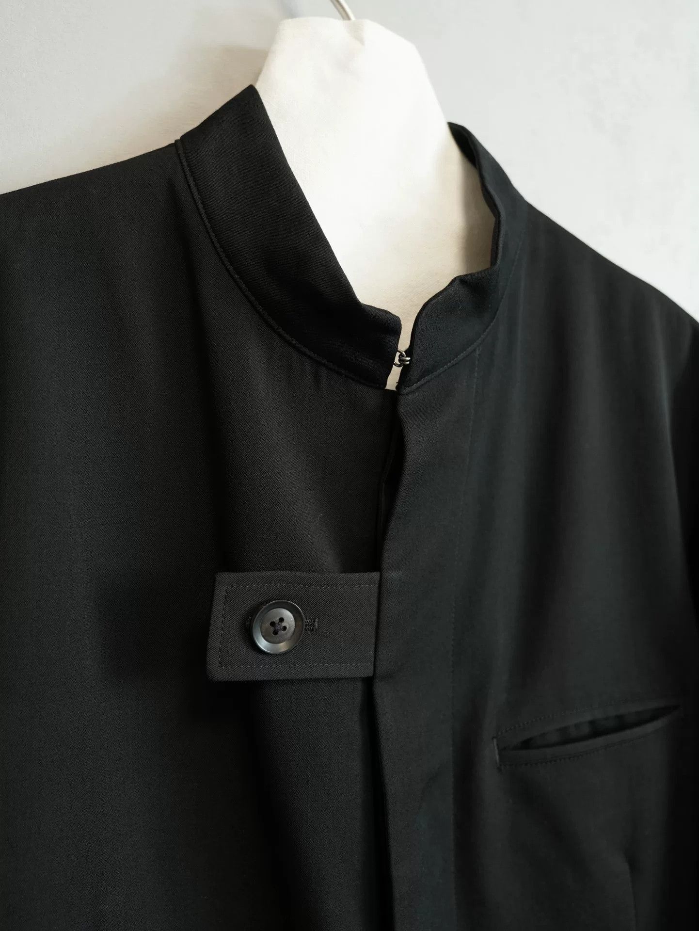 Yohji Yamamoto yohji yamamoto wool jacket with hidden buttons Size US M / EU 48-50 / 2 - 3 Thumbnail