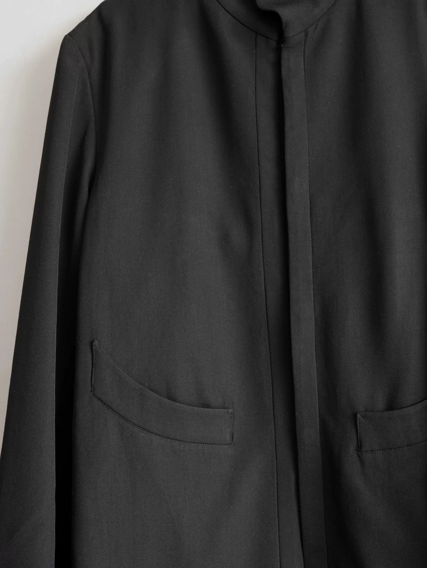 Yohji Yamamoto yohji yamamoto black wool jacket Size US S / EU 44-46 / 1 - 5 Thumbnail