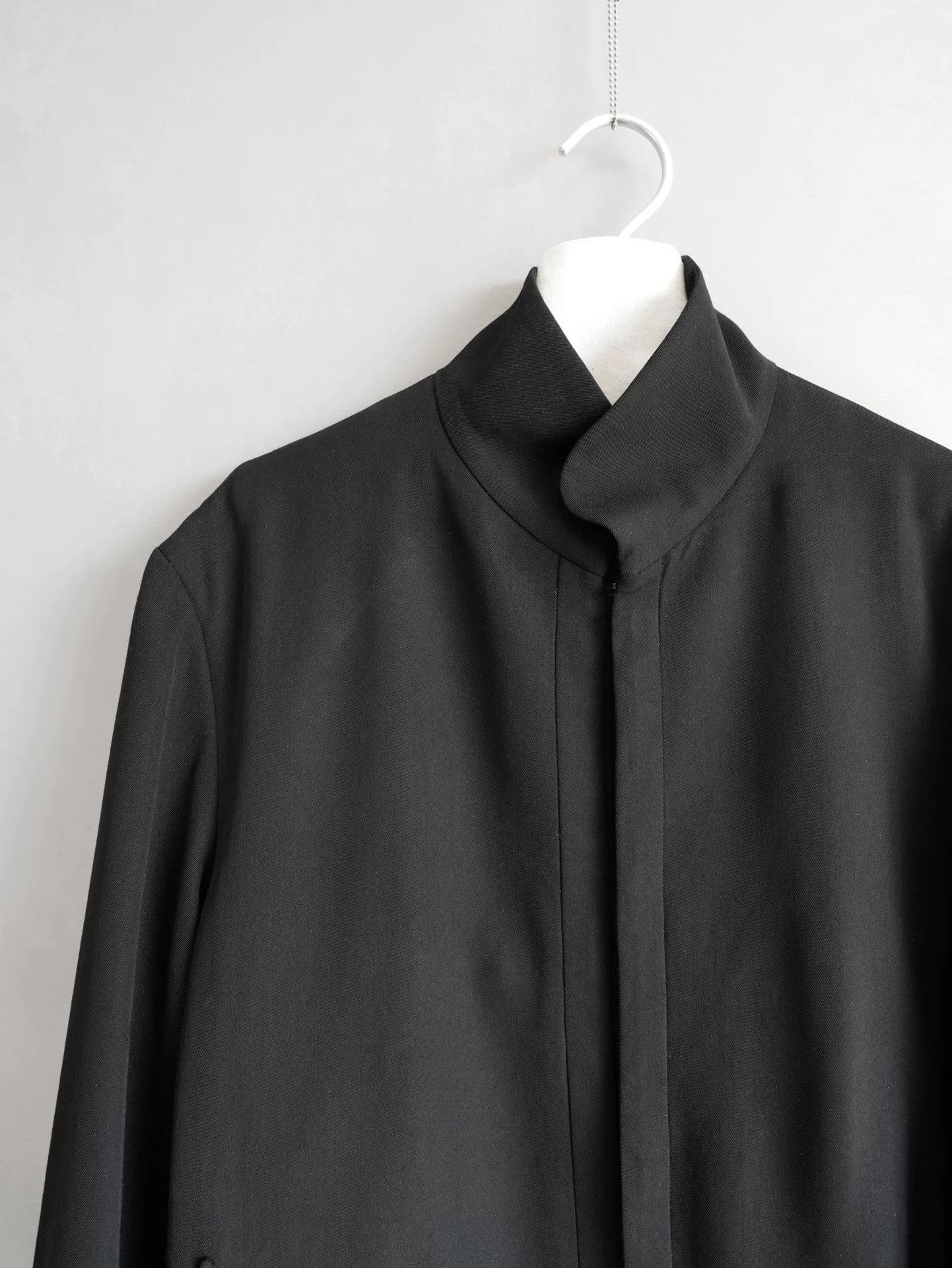 Yohji Yamamoto yohji yamamoto black wool jacket Size US S / EU 44-46 / 1 - 4 Thumbnail