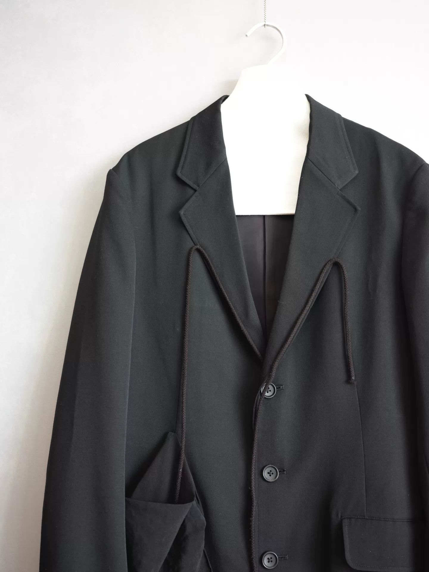 Yohji Yamamoto Yohji Yamamoto Octopus Rope Detail Coat Size US S / EU 44-46 / 1 - 6 Thumbnail