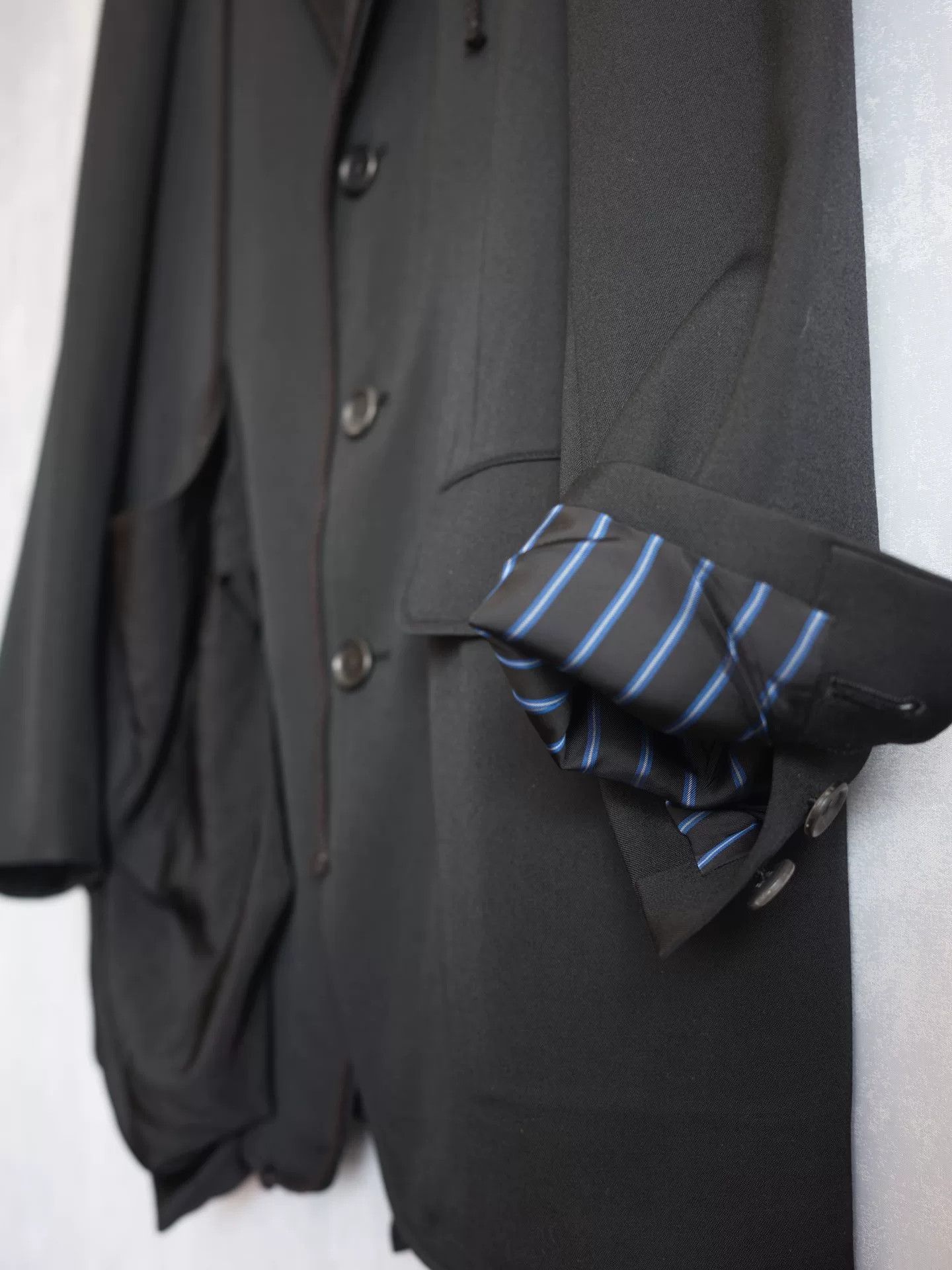 Yohji Yamamoto Yohji Yamamoto Octopus Rope Detail Coat Size US S / EU 44-46 / 1 - 8 Thumbnail