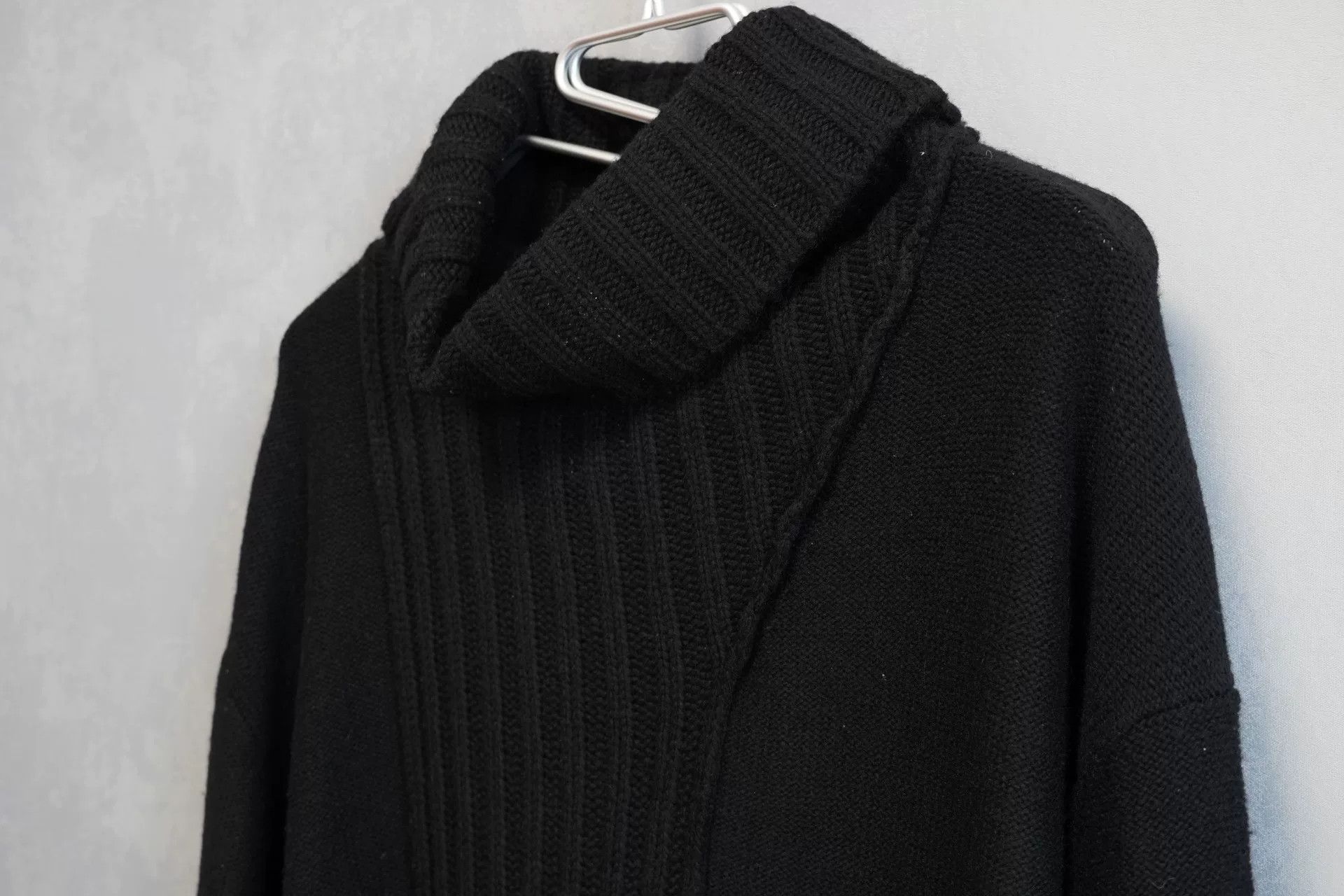 Yohji Yamamoto Yohji Yamamoto Black Turtleneck Sweater Size US M / EU 48-50 / 2 - 4 Thumbnail