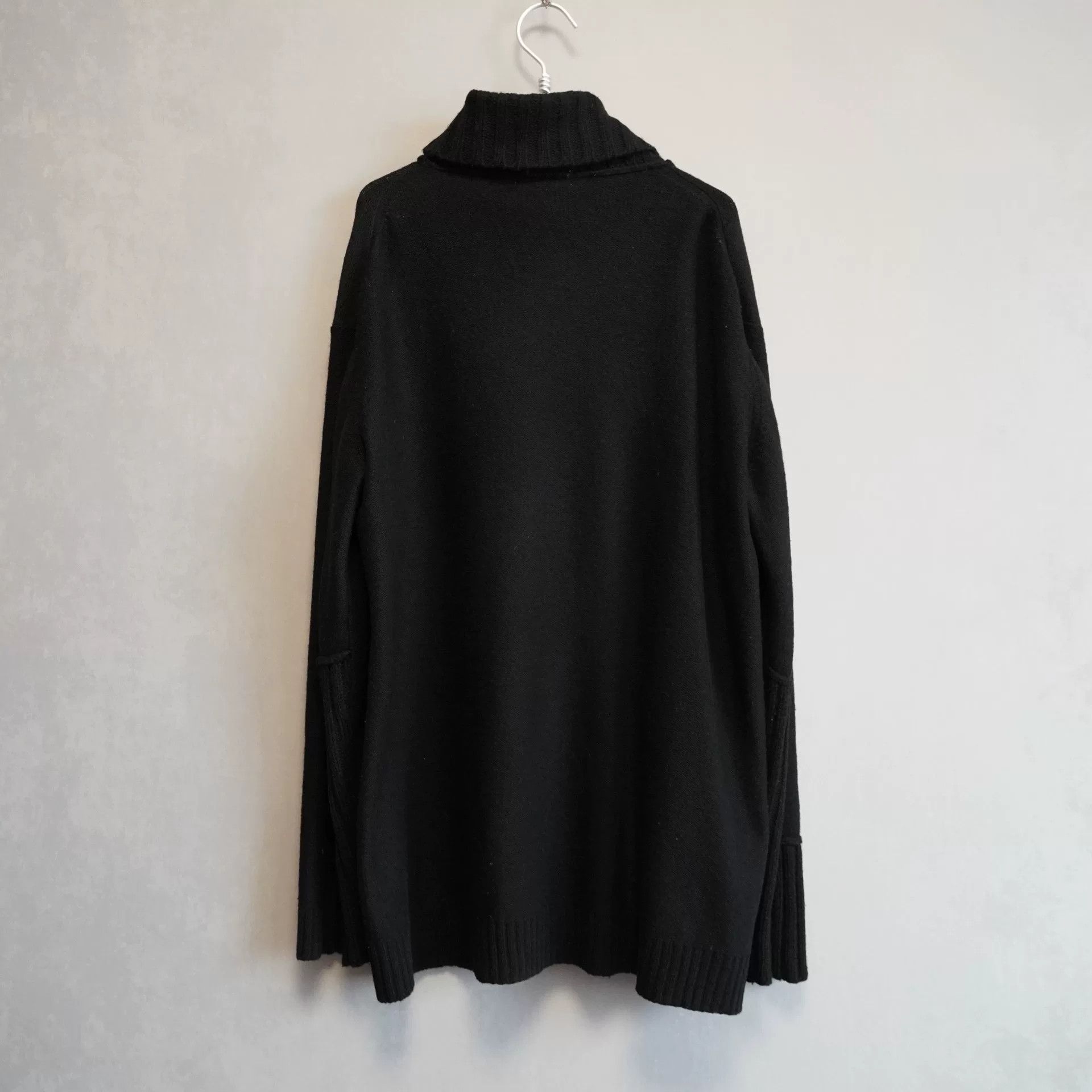 Yohji Yamamoto Yohji Yamamoto Black Turtleneck Sweater Size US M / EU 48-50 / 2 - 3 Thumbnail