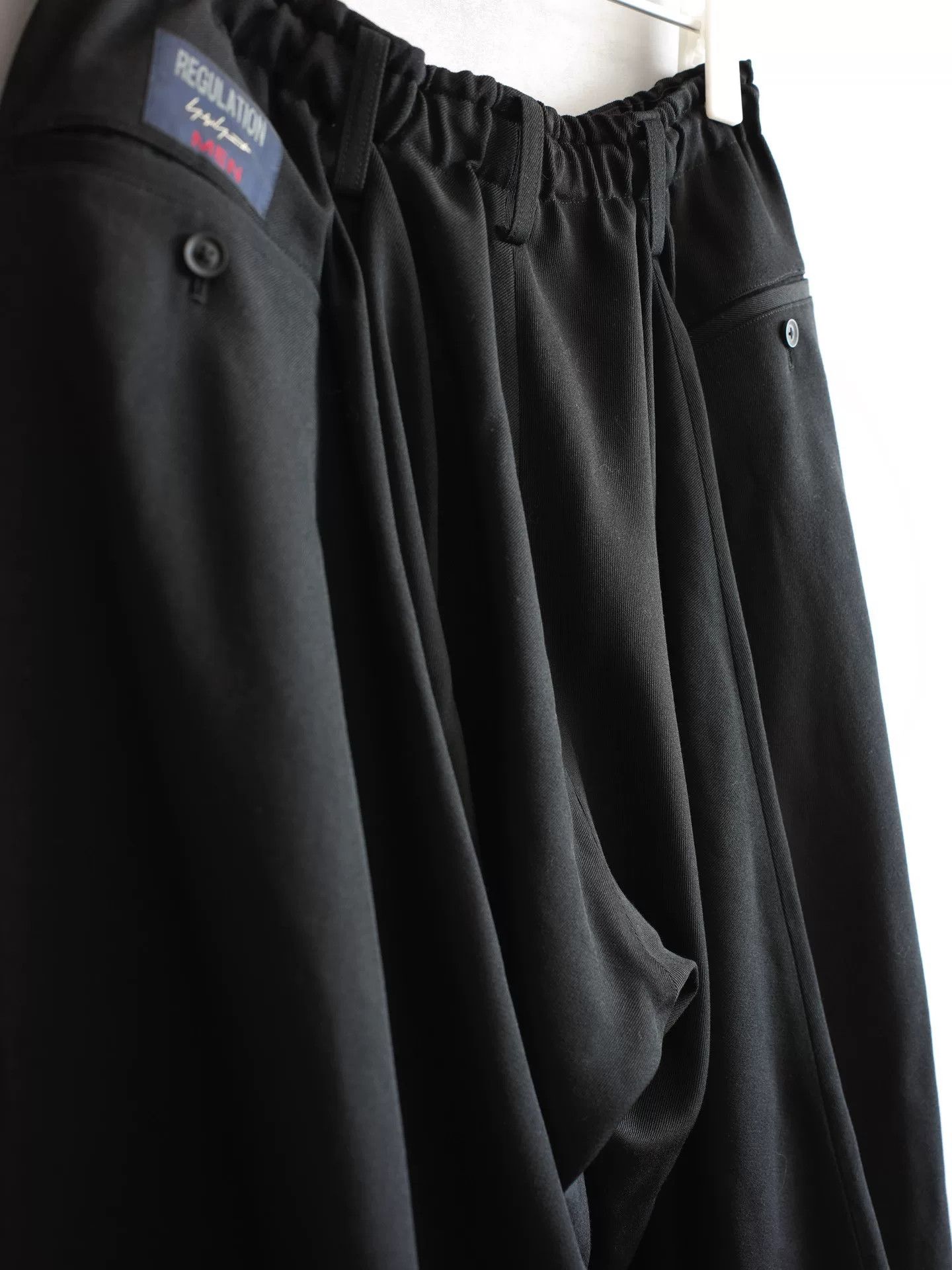 Yohji Yamamoto Yohji Yamamoto Wool Pants for Men Size US 31 - 4 Thumbnail