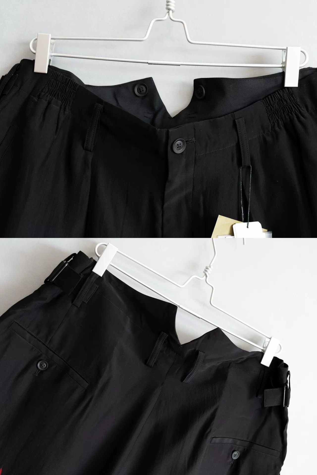 Yohji Yamamoto yohji yamamoto 21aw silk trousers skirt Size 23" - 7 Thumbnail