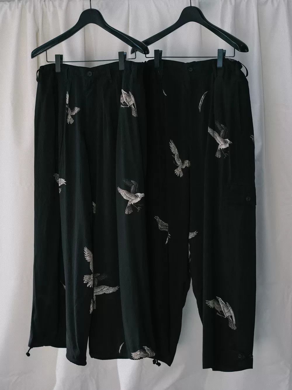 Yohji Yamamoto Yohji Yamamoto Black Crow Military Pants Size US 27 - 3 Thumbnail