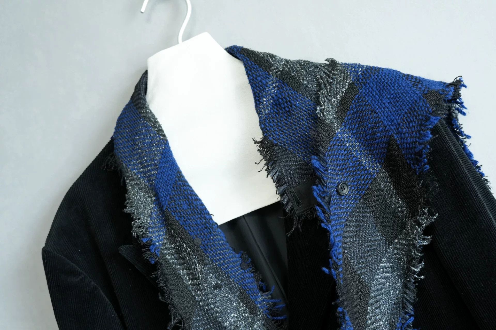 Yohji Yamamoto Yohji Yamamoto Corduroy Coat with Scarf Size US M / EU 48-50 / 2 - 6 Thumbnail