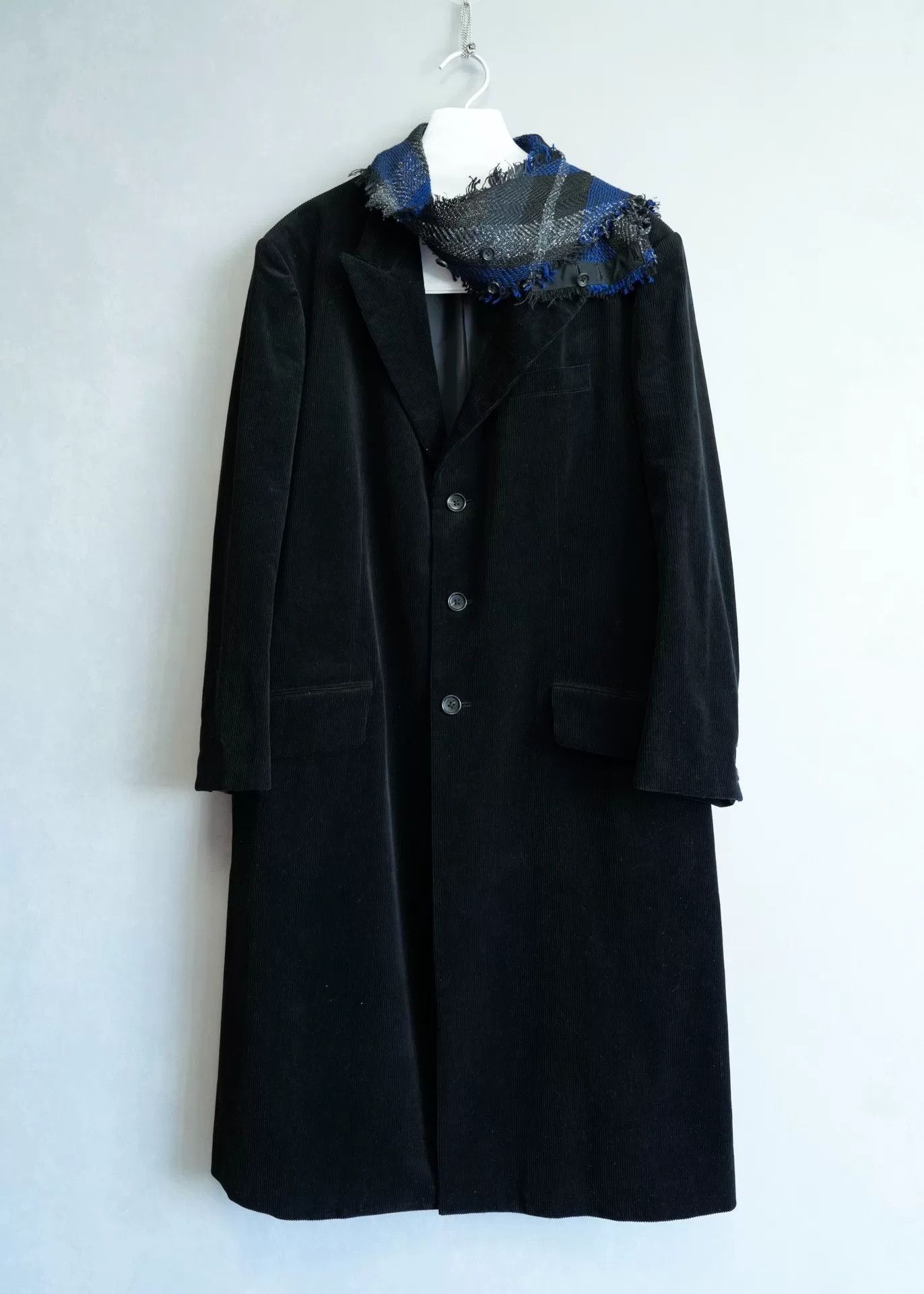 Yohji Yamamoto Yohji Yamamoto Corduroy Coat with Scarf Size US M / EU 48-50 / 2 - 4 Thumbnail
