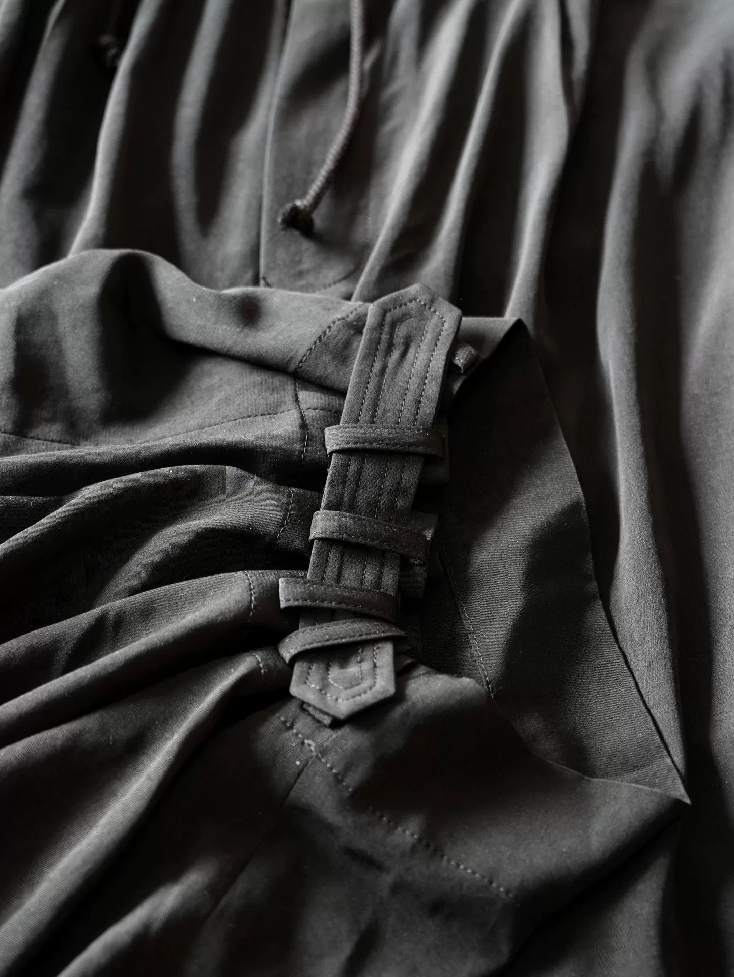 Yohji Yamamoto Yohji Yamamoto Button Detail Trousers Skirt Size 23" - 5 Thumbnail