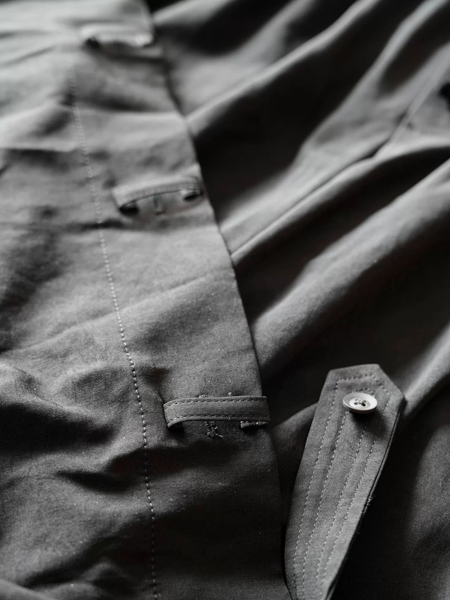 Yohji Yamamoto Yohji Yamamoto Button Detail Trousers Skirt Size 23" - 6 Thumbnail