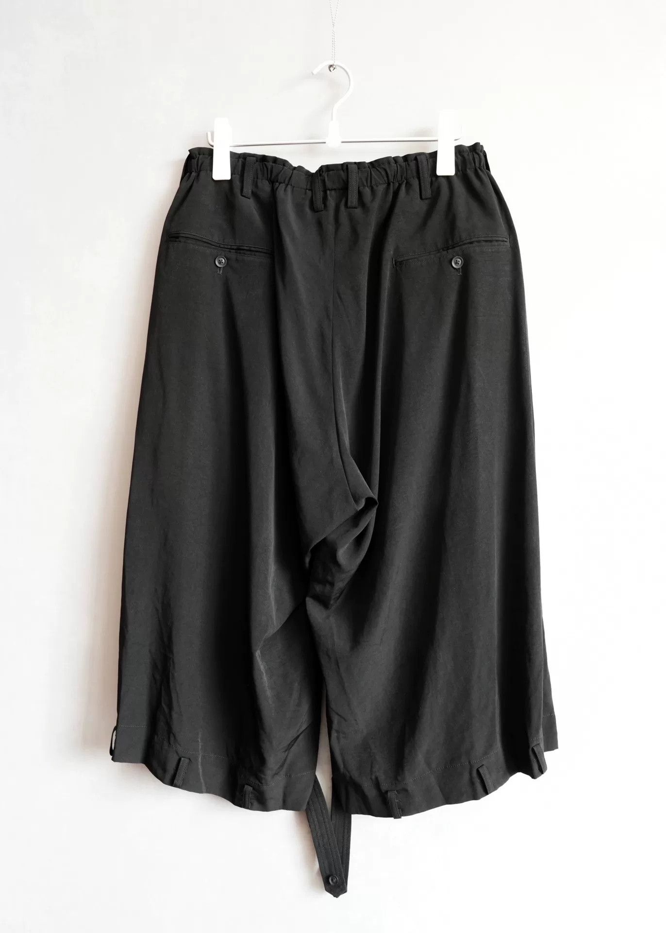 Yohji Yamamoto Yohji Yamamoto Button Detail Trousers Skirt Size 23" - 3 Thumbnail