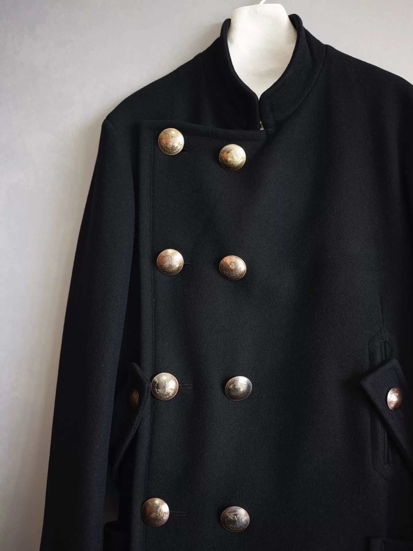 Yohji Yamamoto yohji yamamoto double-breasted coat Size US M / EU 48-50 / 2 - 5 Thumbnail