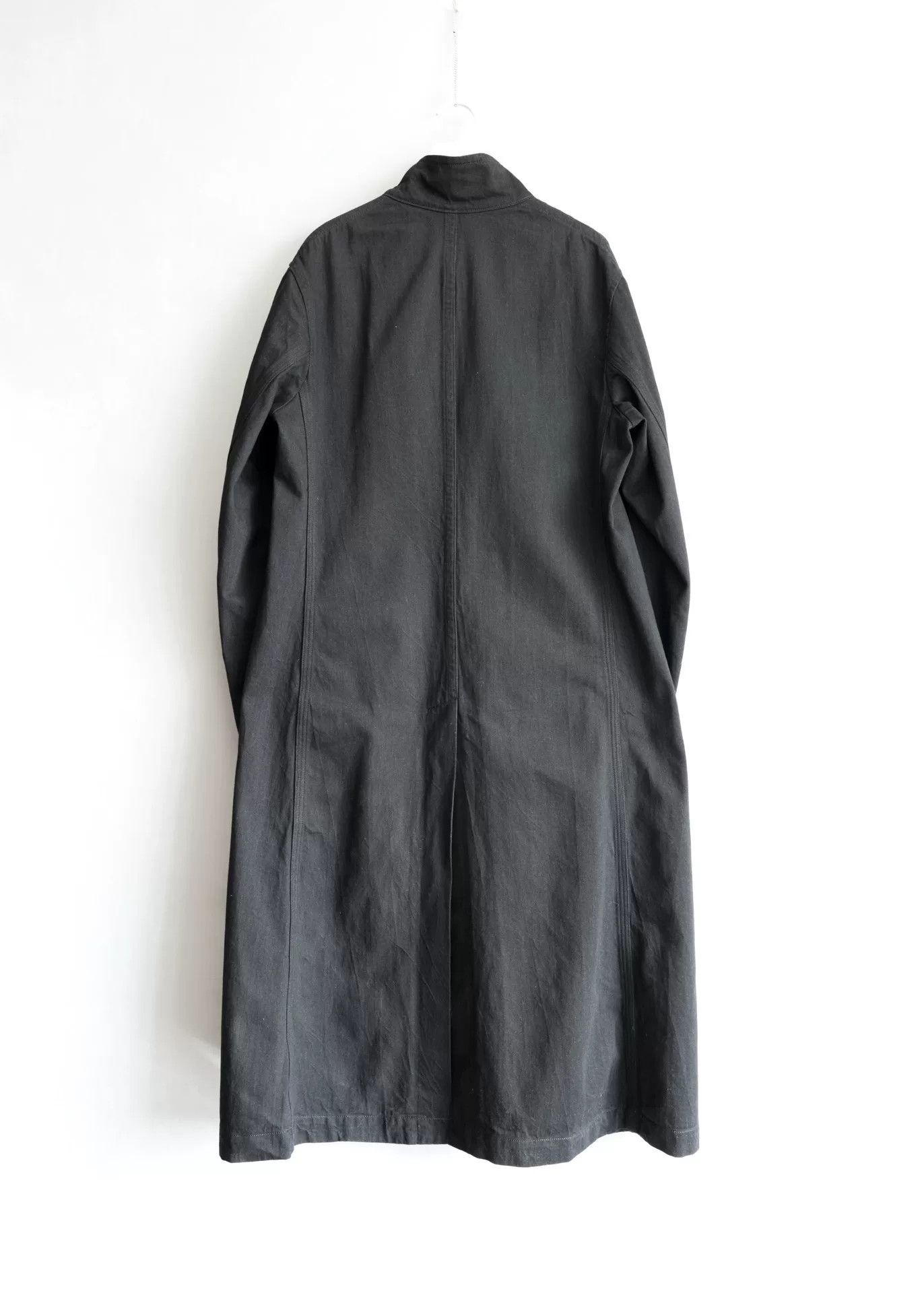 Yohji Yamamoto Yohji Yamamoto Black Long Coat 23AW Size US M / EU 48-50 / 2 - 4 Thumbnail