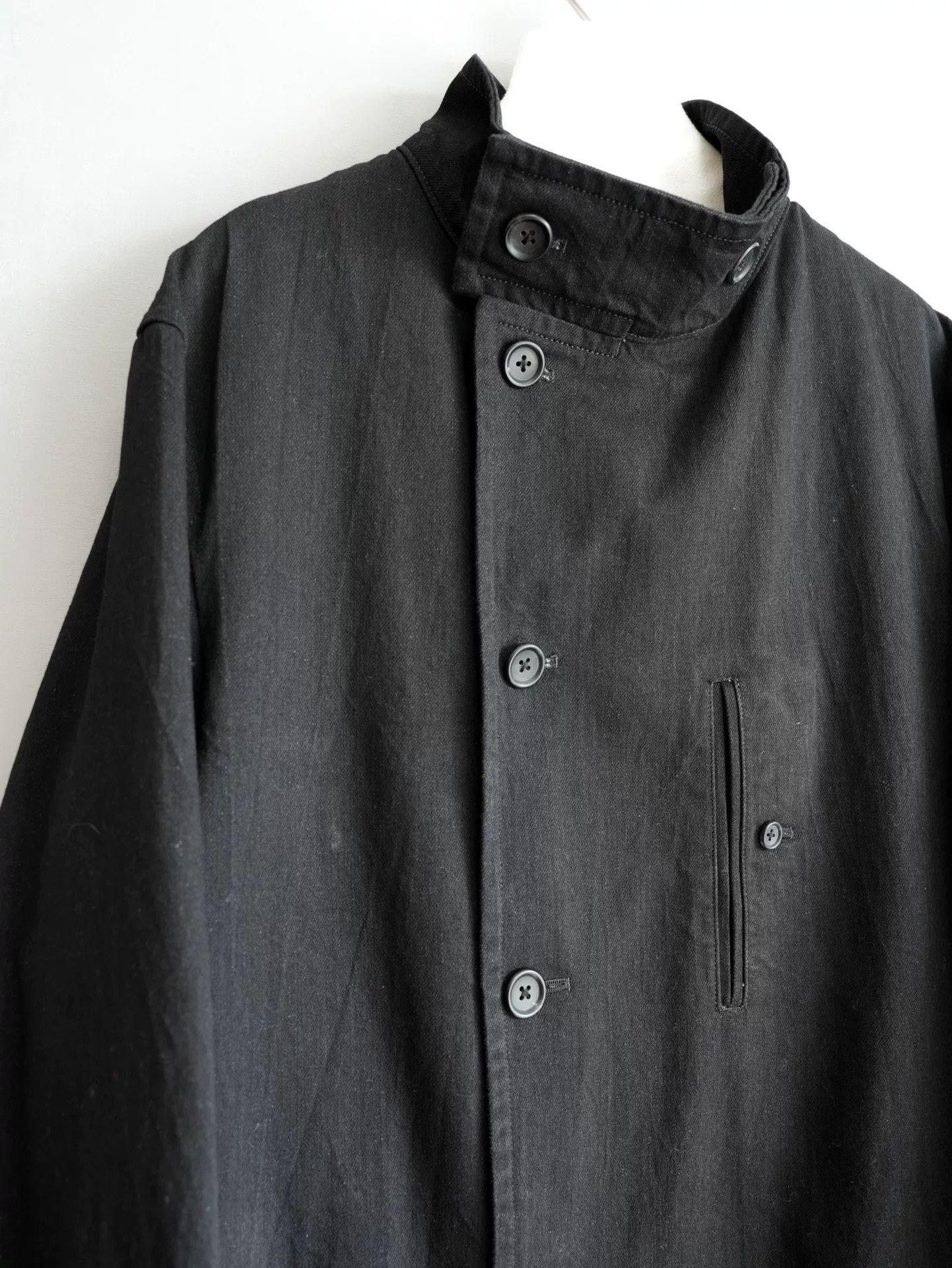 Yohji Yamamoto Yohji Yamamoto Black Long Coat 23AW Size US M / EU 48-50 / 2 - 6 Thumbnail