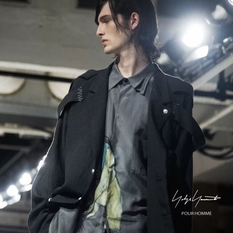 Yohji Yamamoto yohji yamamoto shirt inspired by toulouse-lautrec Size M / US 6-8 / IT 42-44 - 2 Thumbnail