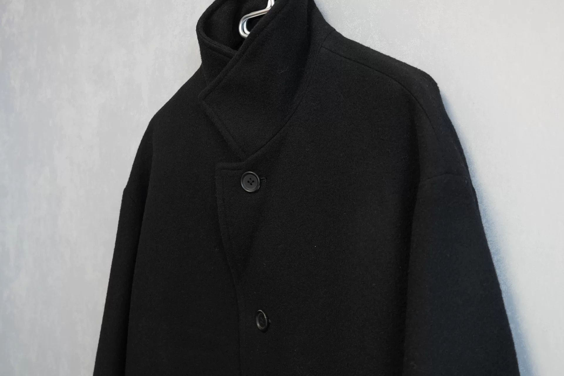Yohji Yamamoto Yohji Yamamoto Black Long Jacket Size US XS / EU 42 / 0 - 4 Thumbnail