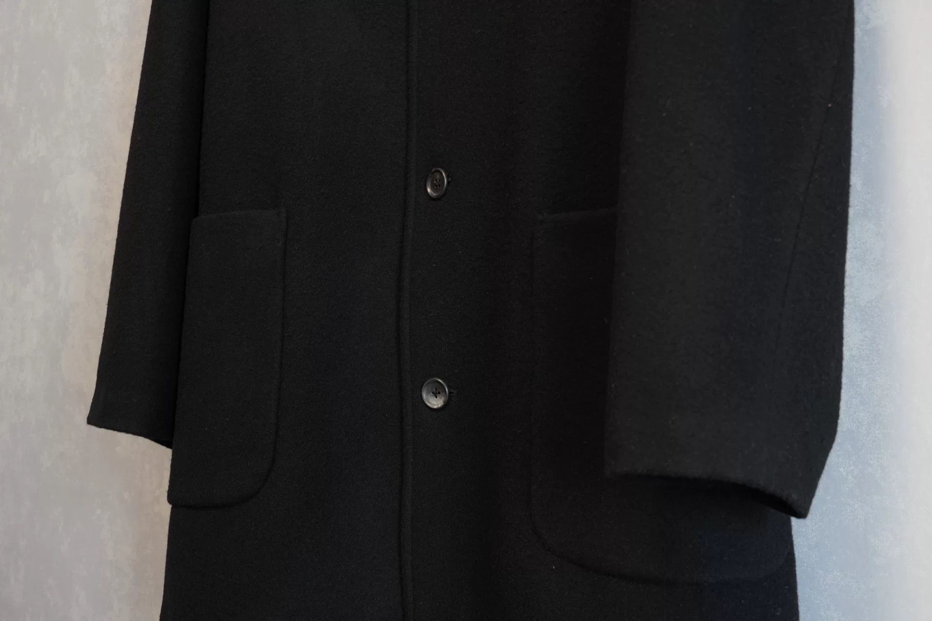 Yohji Yamamoto Yohji Yamamoto Black Long Jacket Size US XS / EU 42 / 0 - 5 Thumbnail