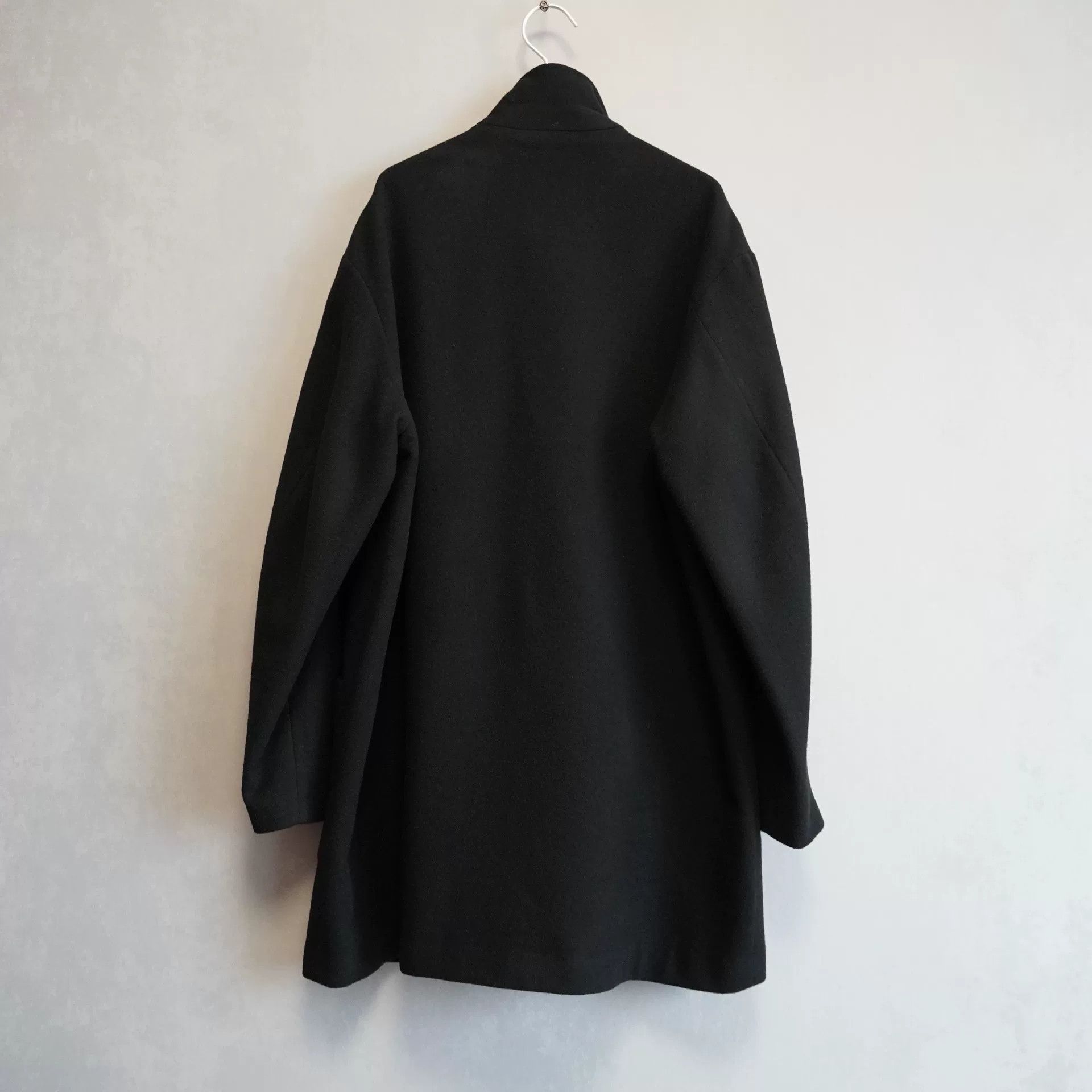 Yohji Yamamoto Yohji Yamamoto Black Long Jacket Size US XS / EU 42 / 0 - 3 Thumbnail