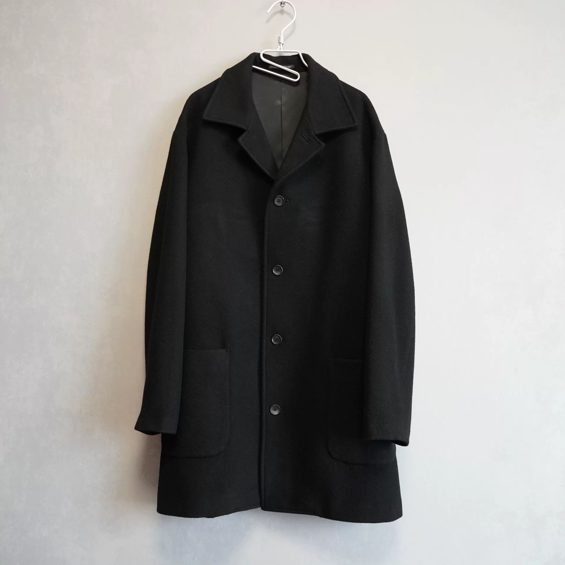 Yohji Yamamoto Yohji Yamamoto Black Long Jacket Size US XS / EU 42 / 0 - 2 Thumbnail