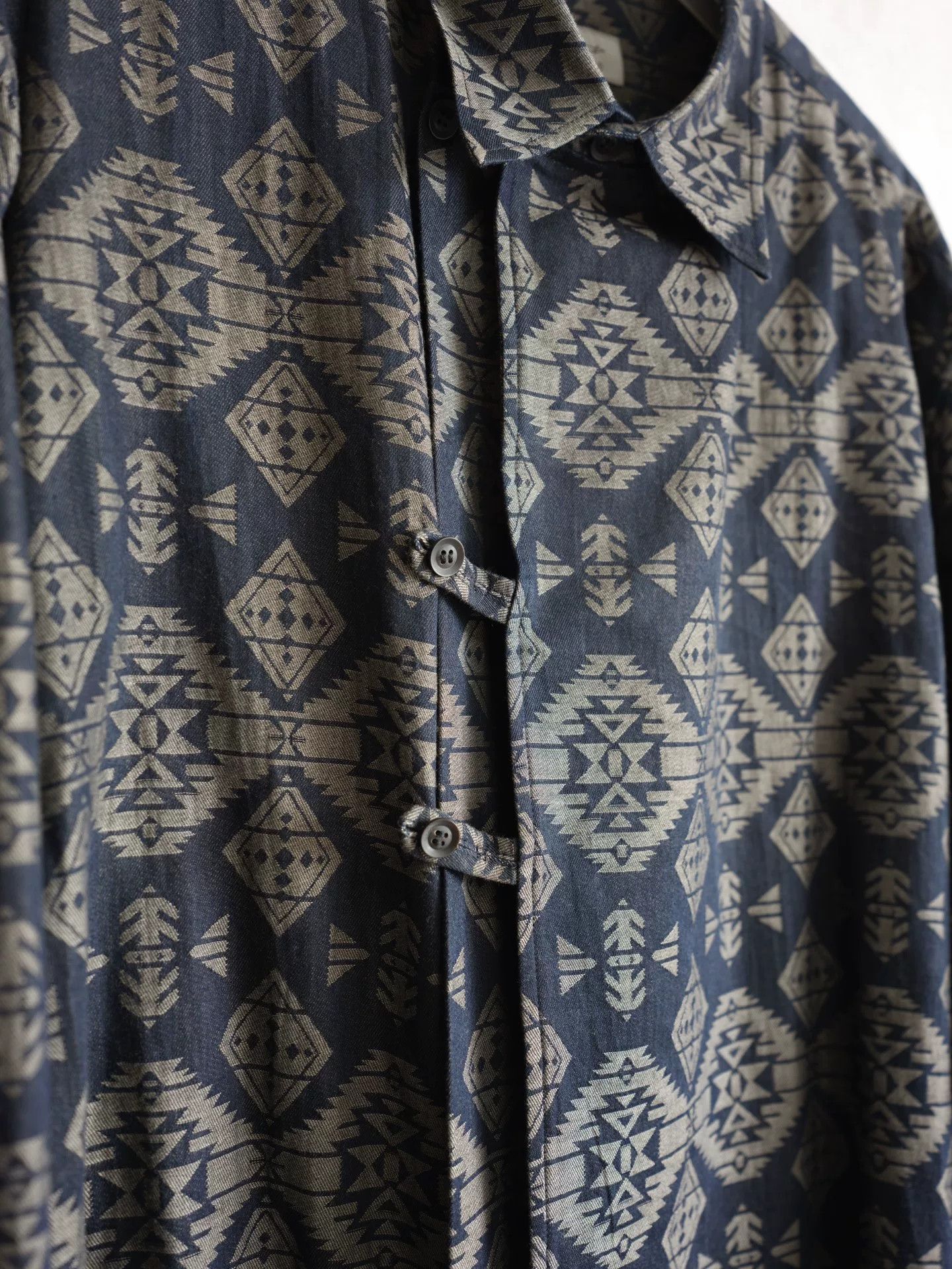 Yohji Yamamoto Yohji Yamamoto Geometric Layered Long Shirt Size S / US 4 / IT 40 - 5 Thumbnail