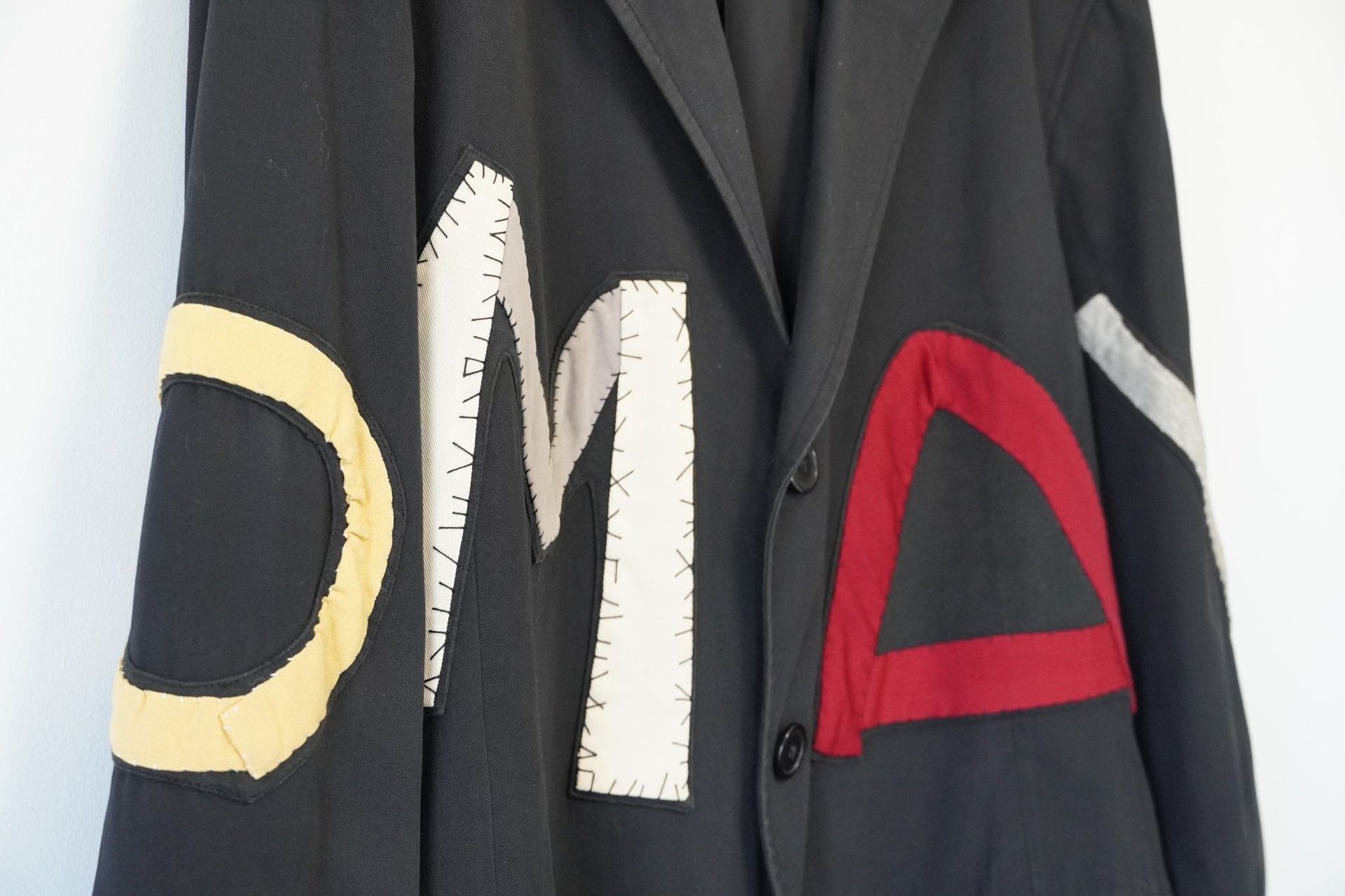 Yohji Yamamoto Yohji Yamamoto Letter Patch Jacket Size US M / EU 48-50 / 2 - 3 Thumbnail
