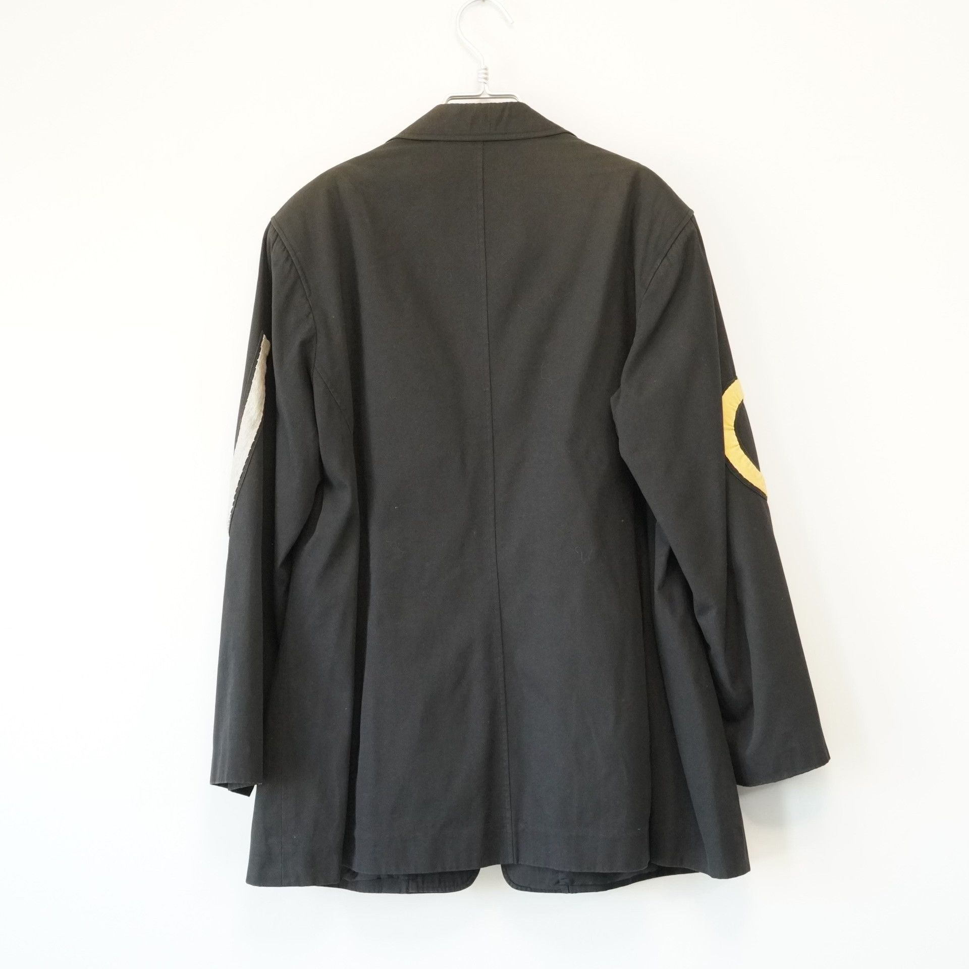 Yohji Yamamoto Yohji Yamamoto Letter Patch Jacket Size US M / EU 48-50 / 2 - 2 Thumbnail