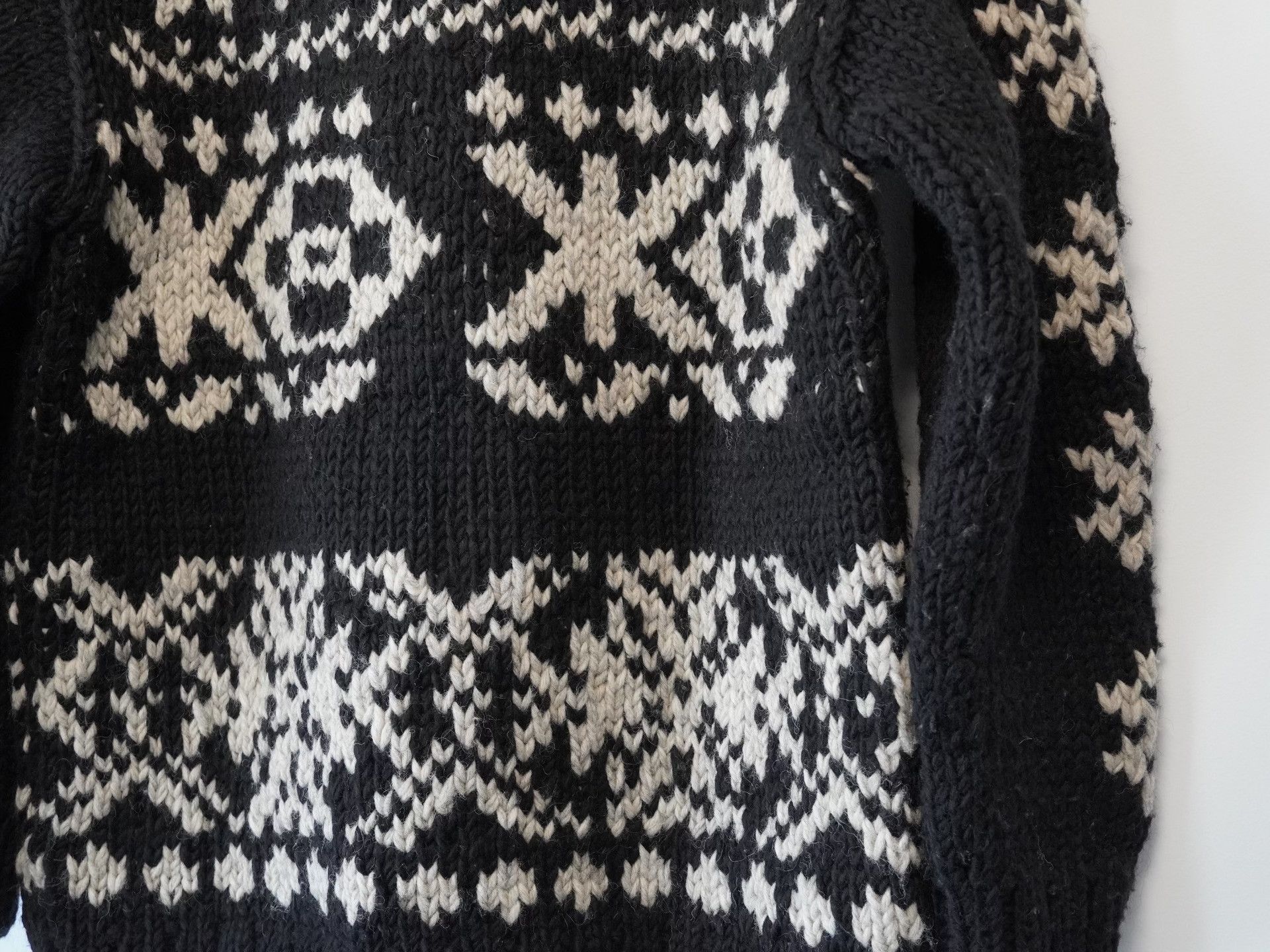 Yohji Yamamoto yohji yamamoto hand-knitted black sweater Size US S / EU 44-46 / 1 - 4 Thumbnail