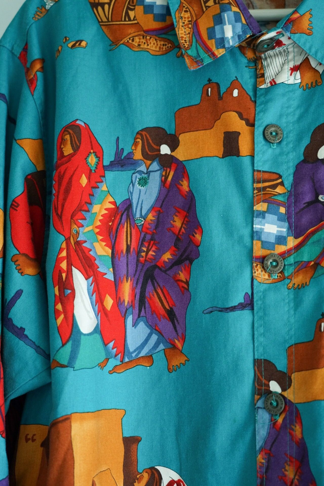 Yohji Yamamoto Yohji Yamamoto 2004 Indian Print Shirt Size US M / EU 48-50 / 2 - 3 Thumbnail