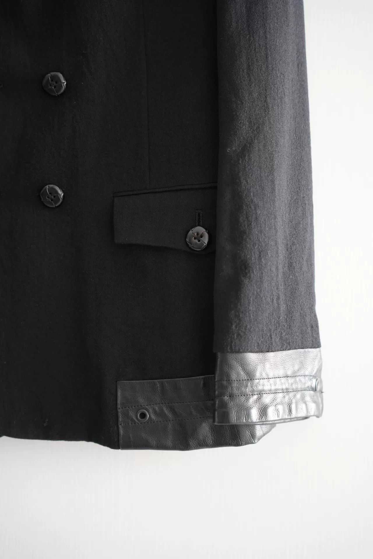 Yohji Yamamoto yohji yamamoto double-breasted blazer Size US M / EU 48-50 / 2 - 3 Thumbnail