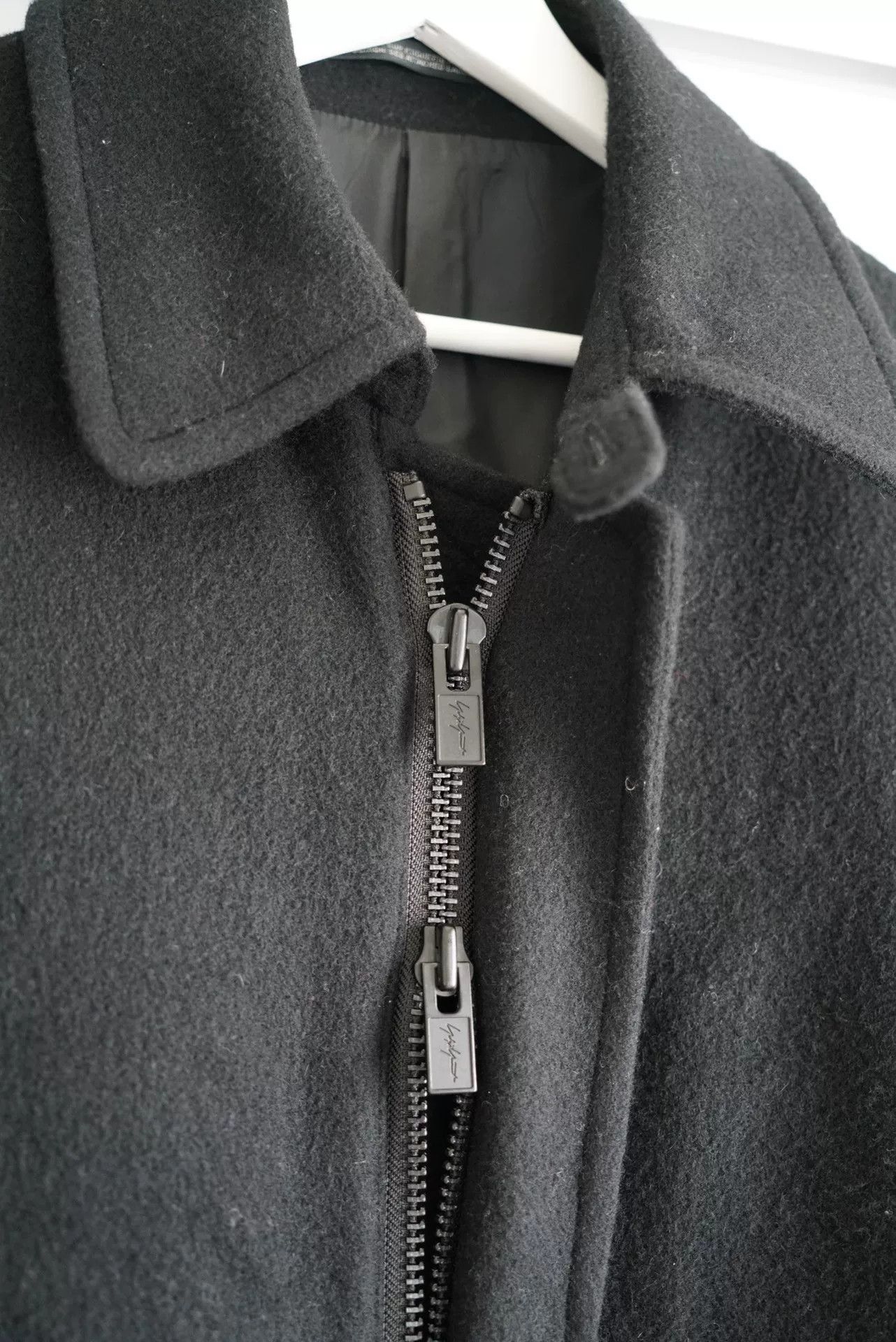 Yohji Yamamoto yohji yamamoto wool zip drawstring coat Size US S / EU 44-46 / 1 - 3 Thumbnail