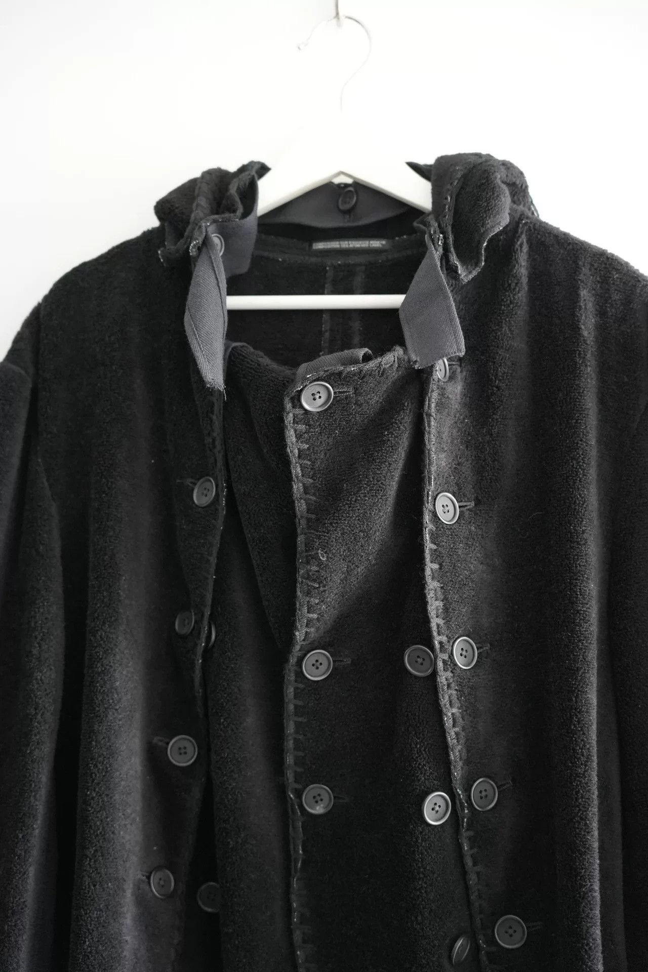 Yohji Yamamoto yohji yamamoto double-breasted oversized coat Size US L / EU 52-54 / 3 - 4 Thumbnail