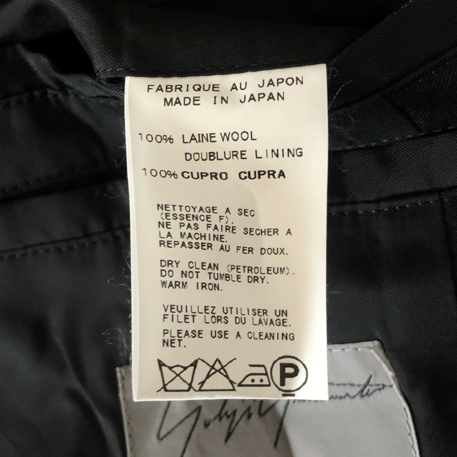 Yohji Yamamoto Yohji Yamamoto Double-Breasted Suit Jacket Size US M / EU 48-50 / 2 - 6 Thumbnail