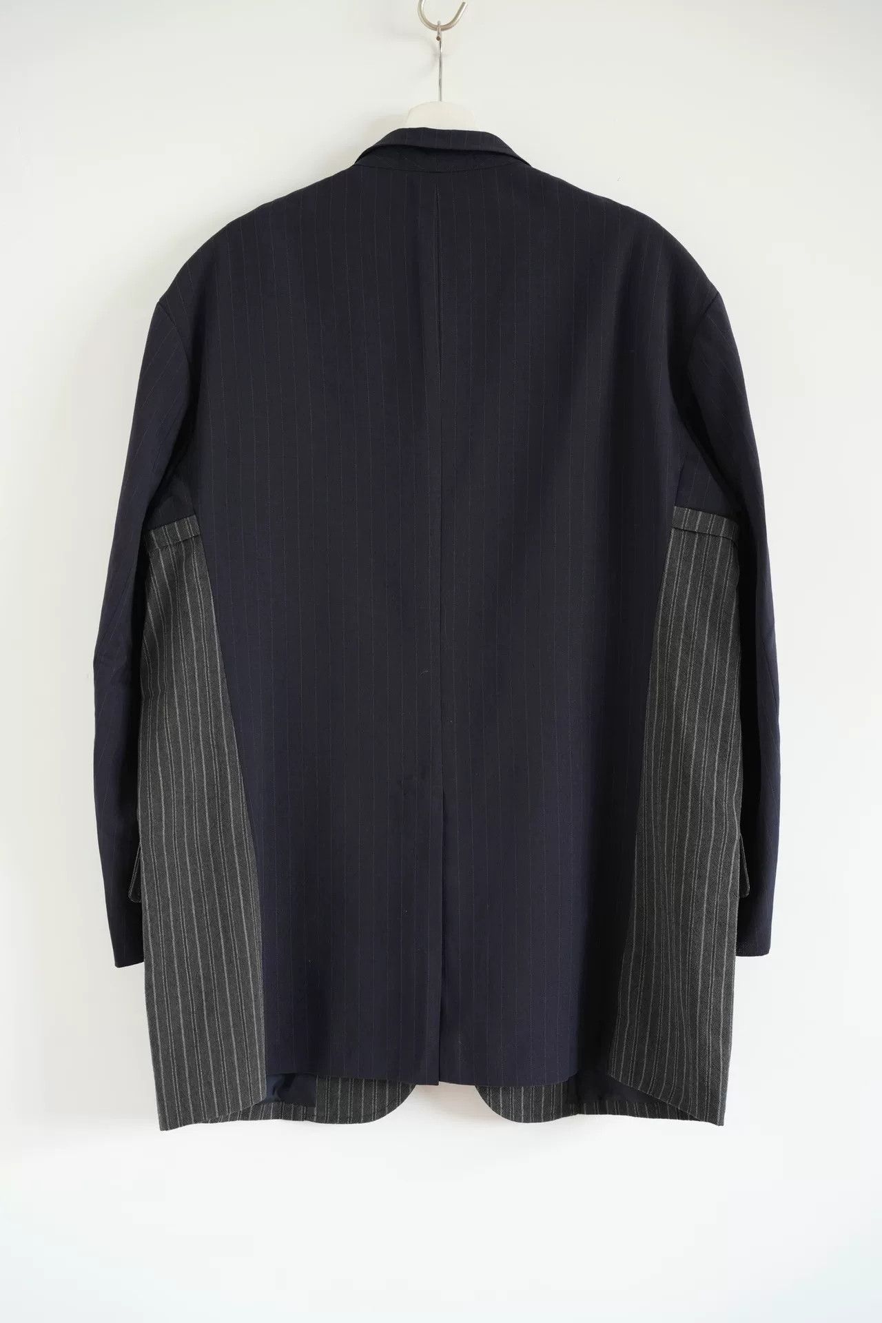 Yohji Yamamoto yohji yamamoto striped wool suit jacket Size US M / EU 48-50 / 2 - 2 Thumbnail