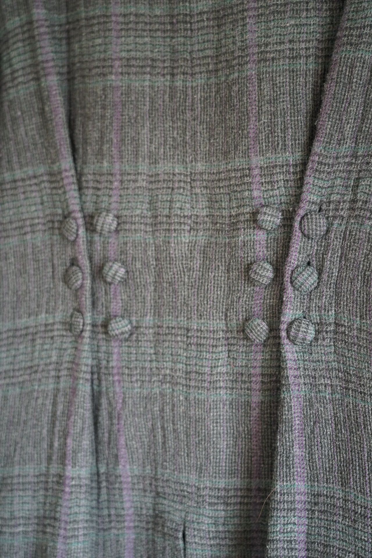 Yohji Yamamoto yohji yamamoto plaid wool coat Size US M / EU 48-50 / 2 - 6 Thumbnail